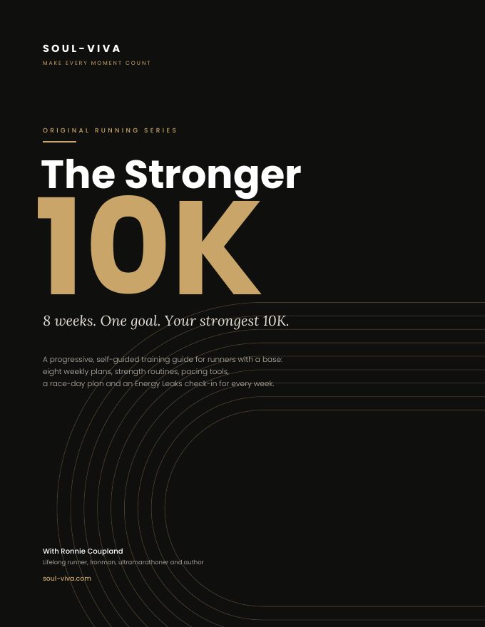 Cover of The Stronger 10K: 8 weeks, one goal, your strongest 10K